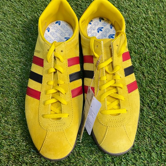 Adidas Herzogenaurach City Series Yellow Black Red Samba Germany IF2349 Mens 12 main image 7